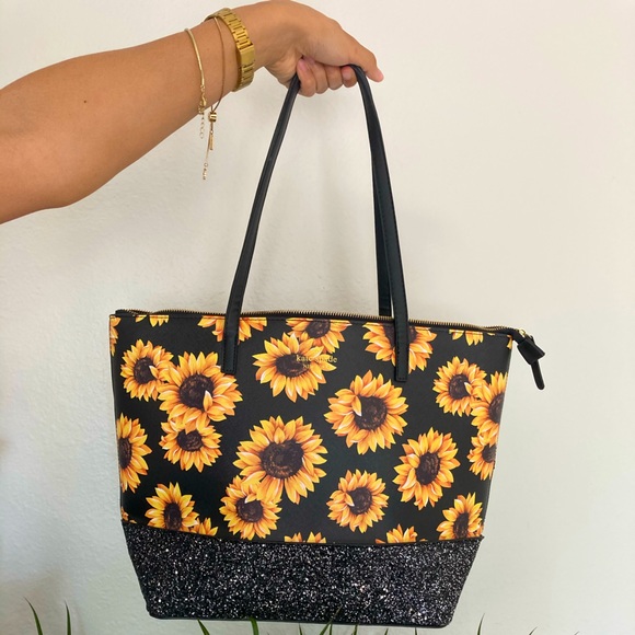 kate spade sunflower purse